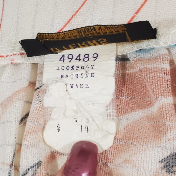 Vintage 1960s Wash N'Wear floral blouse - Picture 5 of 6